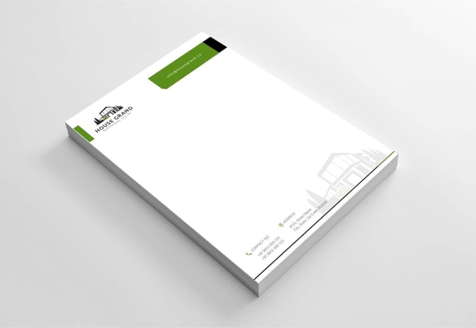 Letterheads on Bond Paper